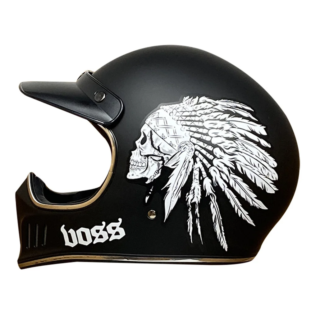 VOSS-199 Four Seasons Safety Motorcycle Helmet Vintage Open Face Casco Moto ABS Shell EPS Form High Quality Scooter Casque DOT