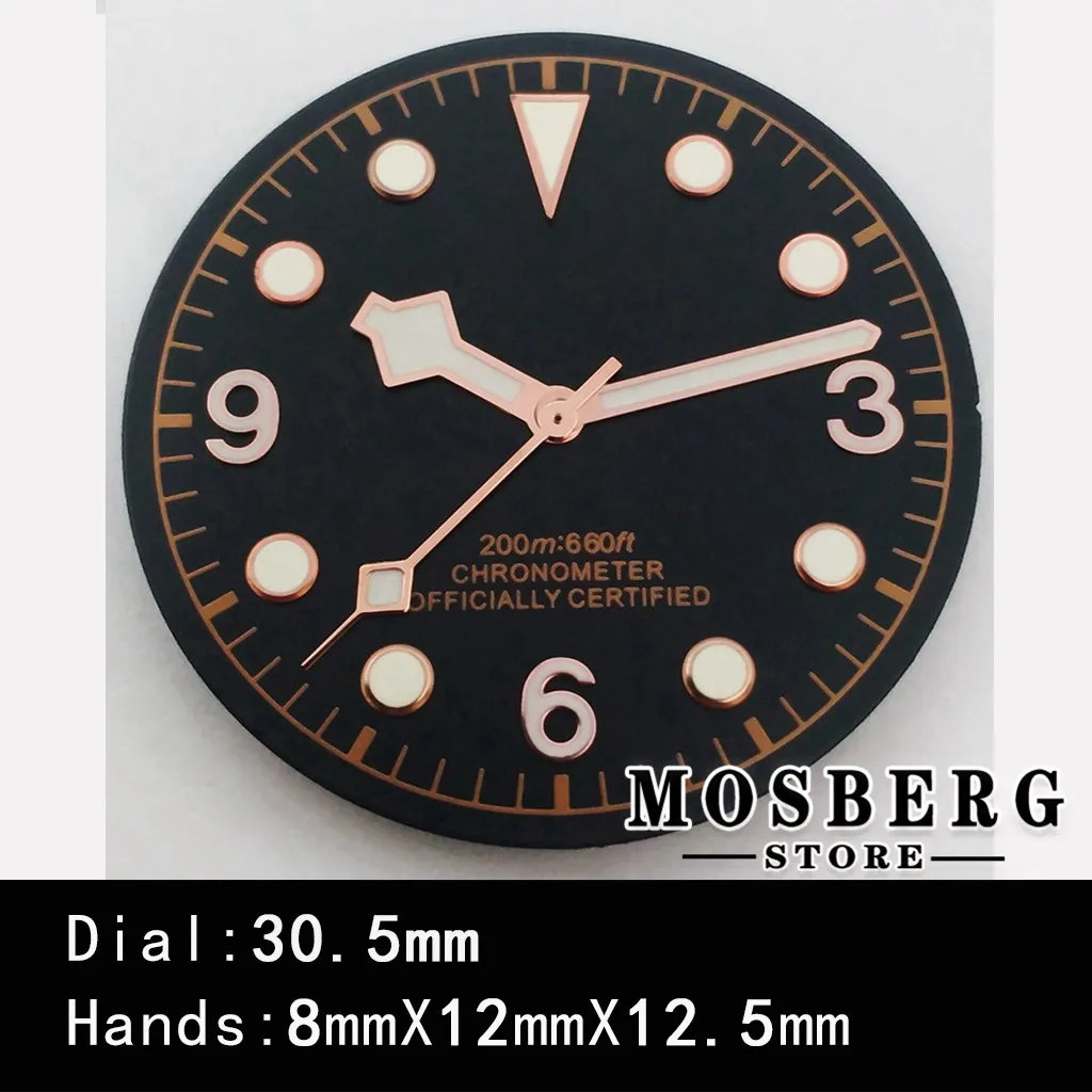 28.5mm 29mm 30.5mm 31mm Sterile Watch Dial Luminous For NH35 NH36 ETA 2824 2836 Miyota 8215 8205 821A DG2813 3804 Movement