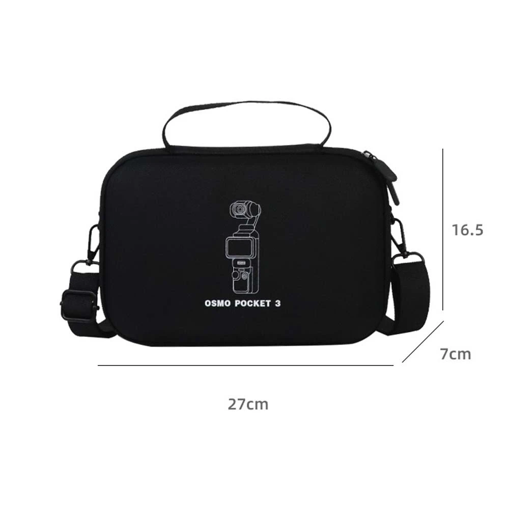 Portable Handbag For DJI Pocket 3 Storage Bag Waterproof Carrying Case Crossbody Bag For DJI Osmo Pocket 3 Camera Accessories