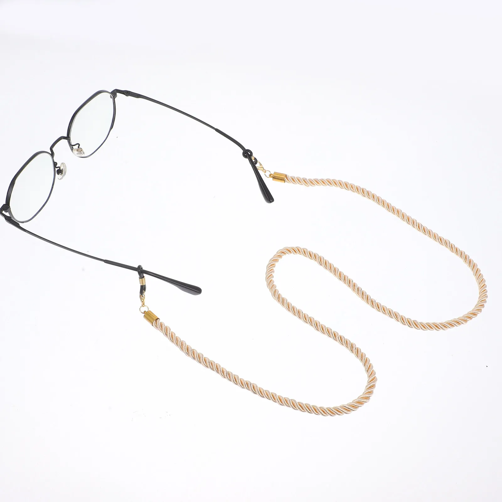 

Braided Glasses Chain Adjustable Neck Strap Eyeglasses Lanyard Safety Sunglasses Holder Cord for Men Women Stylish Comfortable