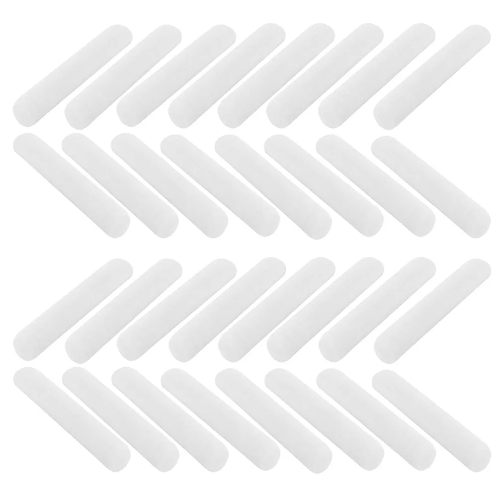 50Pcs Cotton Rolls for Nose Bleeds Mouth Ear Wounds Highly Absorbent Soft Skin Friendly Emergency First Aid Disposable Rolled