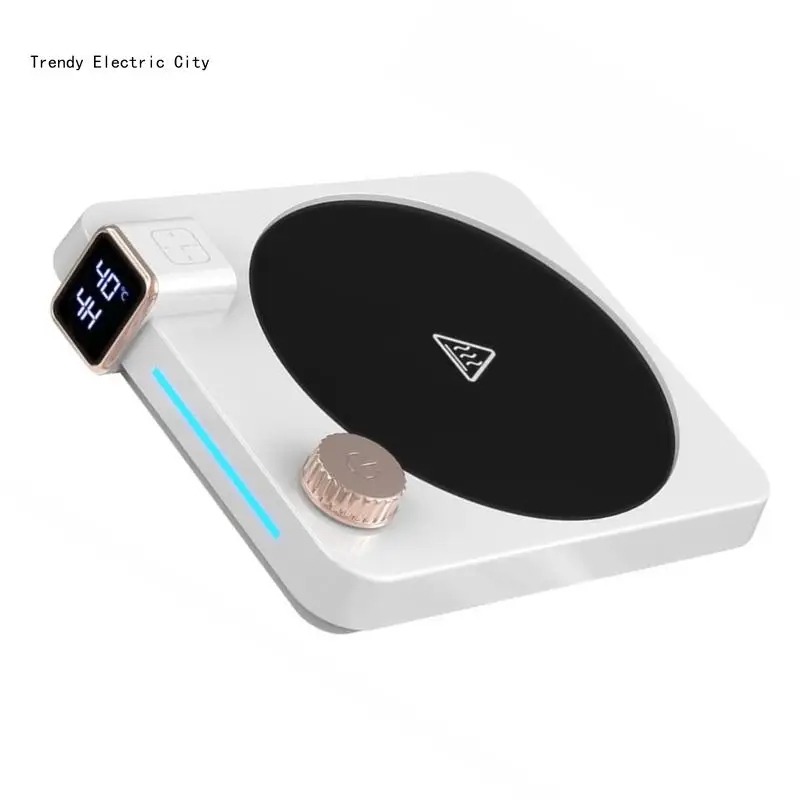 R9CD Comodo controllo della temperatura termica Scaldatazze termostatico a 9 velocità Cuscino riscaldante americano adatto per