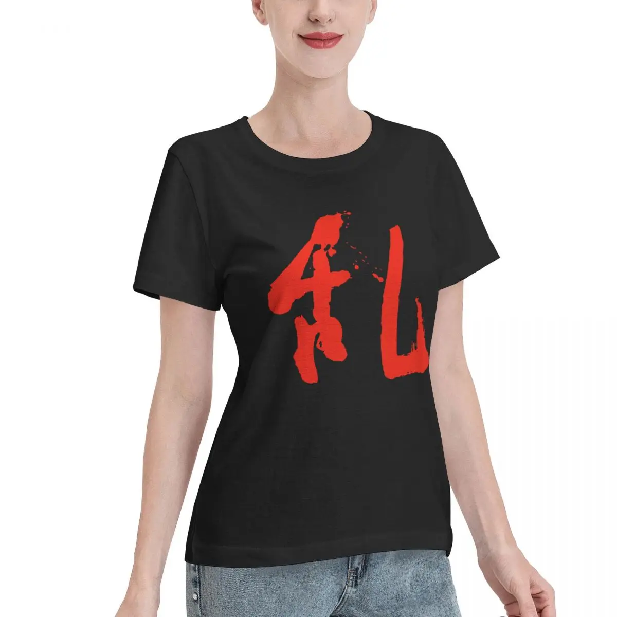 Excellent Craftsmanship Japanese Ran Akira Kurosawa Women's T-shirt Work Wear Relaxed Cut Tshirt