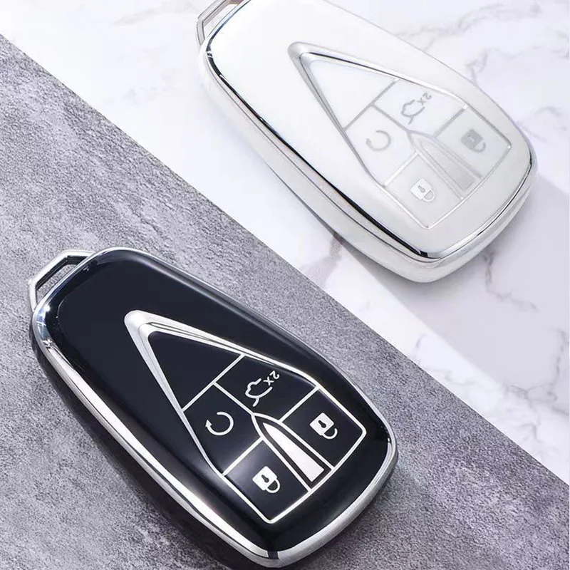 TPU Car Key Case Cover for Changan Oshan X7 CS55 PLUS UNIT UNIK CS35PLUS CS75 PLUS X5 Car Key Shell Holder Bag Accessories
