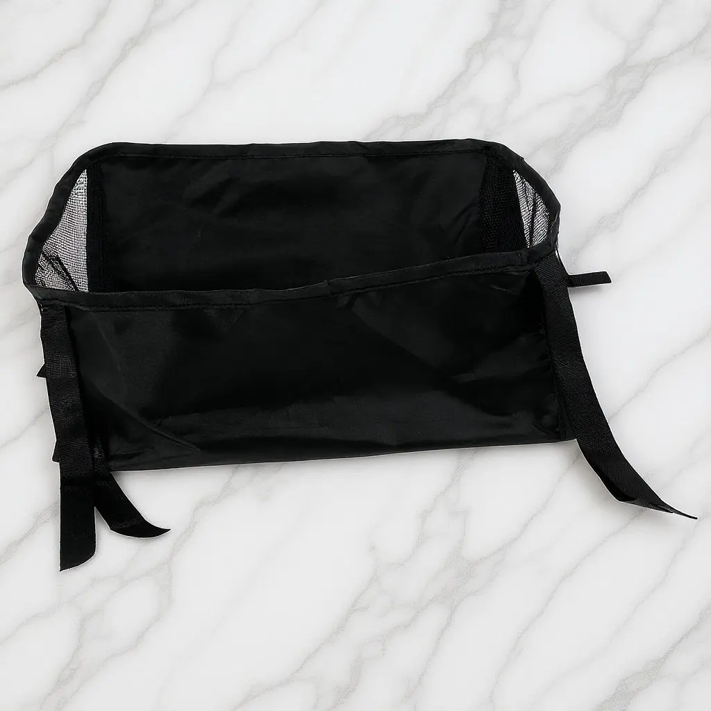 

Compact Stroller Bottom Storage Bag for New Parents Gift Idea Organizes Diapers Bottles Stroller Bottom Organizer Basket