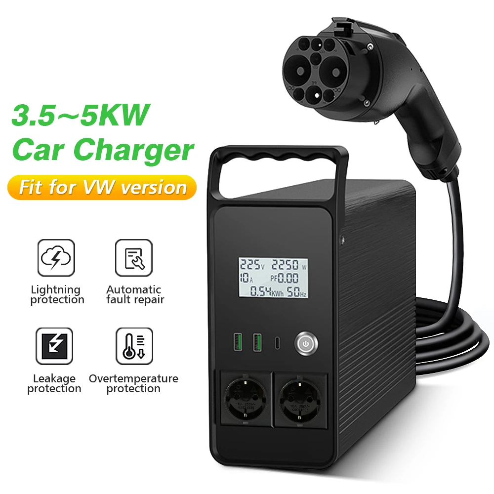 Conector De Carga Coche Electrico V2l Hiunday V2l kabel elektryczny samochód boczny wyładowanie Gbt V2l adapter