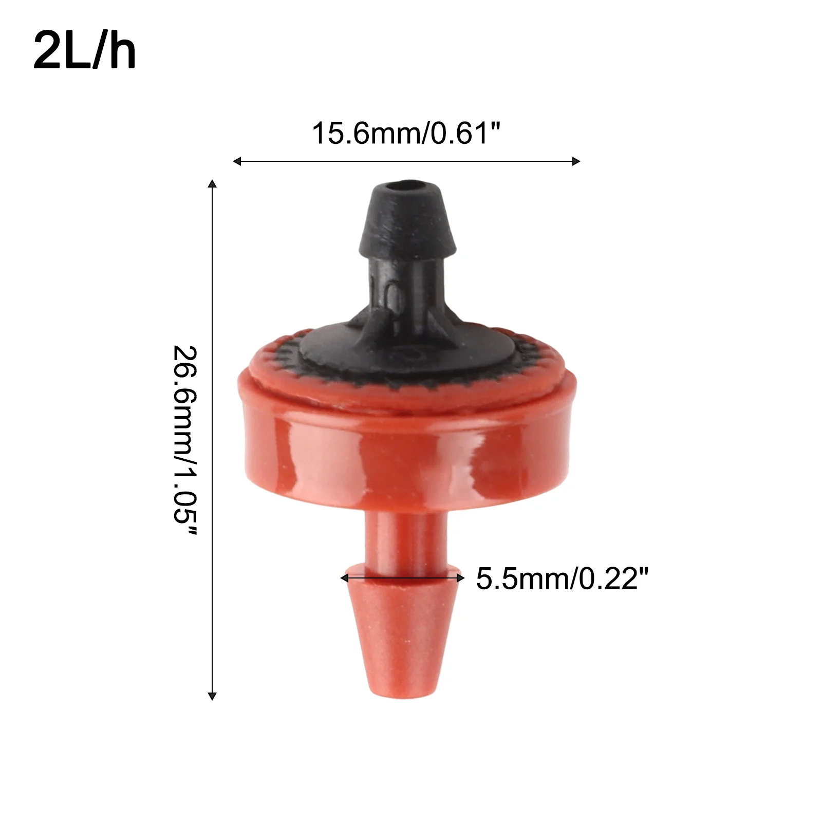 For Agricultural Fields Garden Drip Irrigation Red Simple Installation Watering Tool Wide Applicability Hassle-free Installation