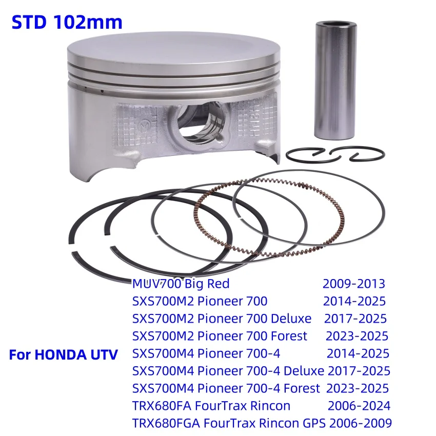 102Mm Piston Rings …