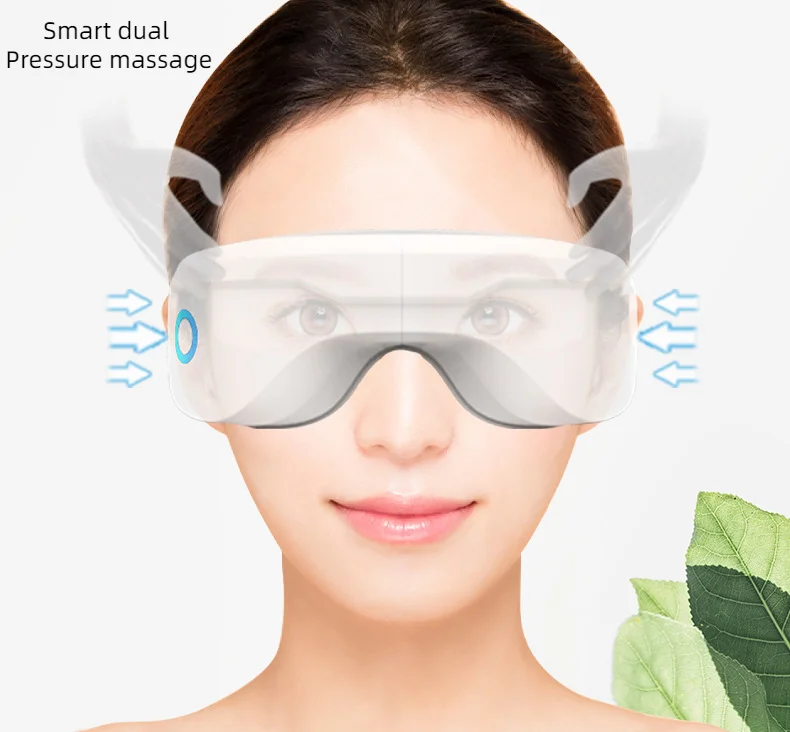 Draagbaar elektrisch oogzorgmassage-instrument Huishoudelijke medische apparaten met vibrerende massagemachine en muziektherapie