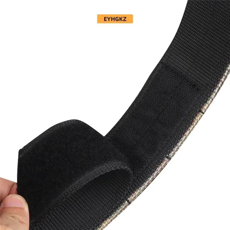 EYHGKZ Tactical Hunting Belt Quick Release Outdoor Adjustable Sports Paintball Accessories Waistband Hiking Travel New Equipment