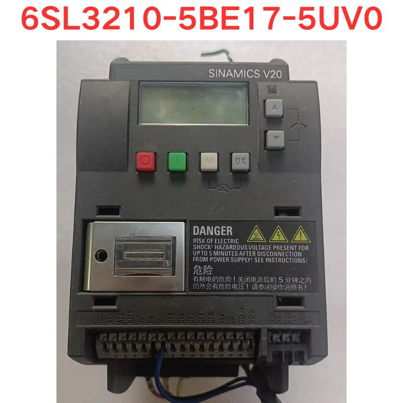 

Used 6SL3210-5BE17-5UV0 inverter Function check OK