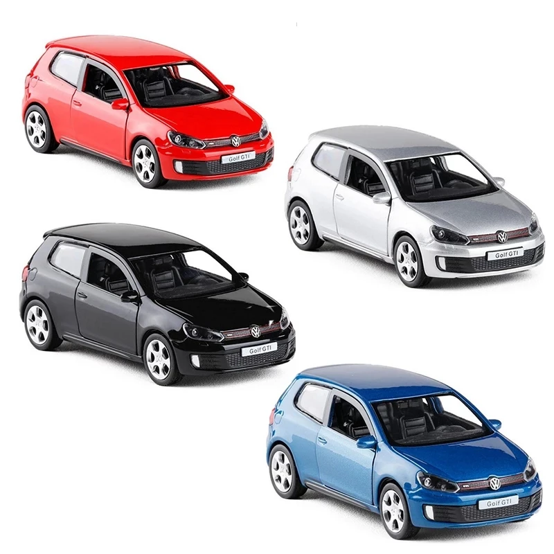 Volkswagen Golf GTI Simulation Diecast & Toy Vehicles Pull Back Car RMZ city 1:36 Alloy Collection Model Gifts For Children