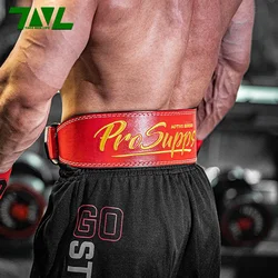 Cinture in pelle per sollevamento pesi protezioni per bretelle in vita per Fitness Bodybuilding squat Deadlift Powerlifting Gym supporto per la schiena