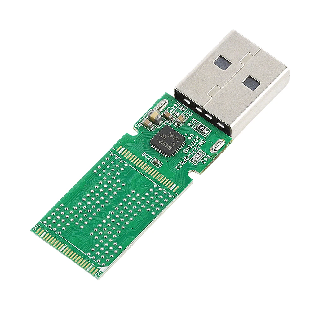 Плата управления USB SM3271, USB 2.0, BGA132, BGA152, двойное крепление, для самостоятельной сборки USB-накопителей, модуль печатной платы