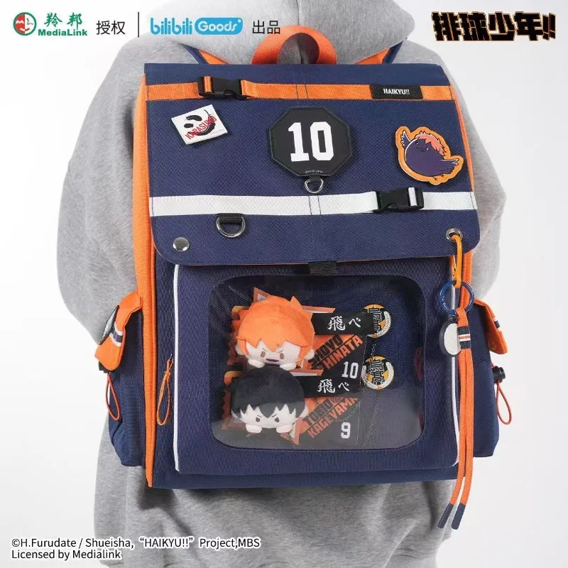 Haikyuu!! Backpack Travel Hiking Storage Large-capacity Ita  display picture 3