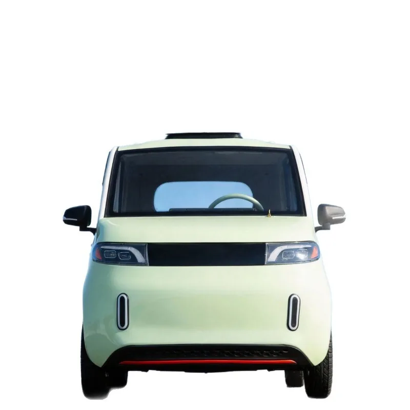 Electric four-wheeler household new energy electric sedan car adult oil and electricity dual-purpose