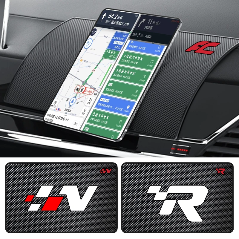 Противоскользящий коврик из силикагеля для автомобиля, солнцезащитные очки для приборной панели телефона, противоскользящая подкладка для JEEP Grand Cherokee WK WK2 KJ KK KL Commander XK Reneg