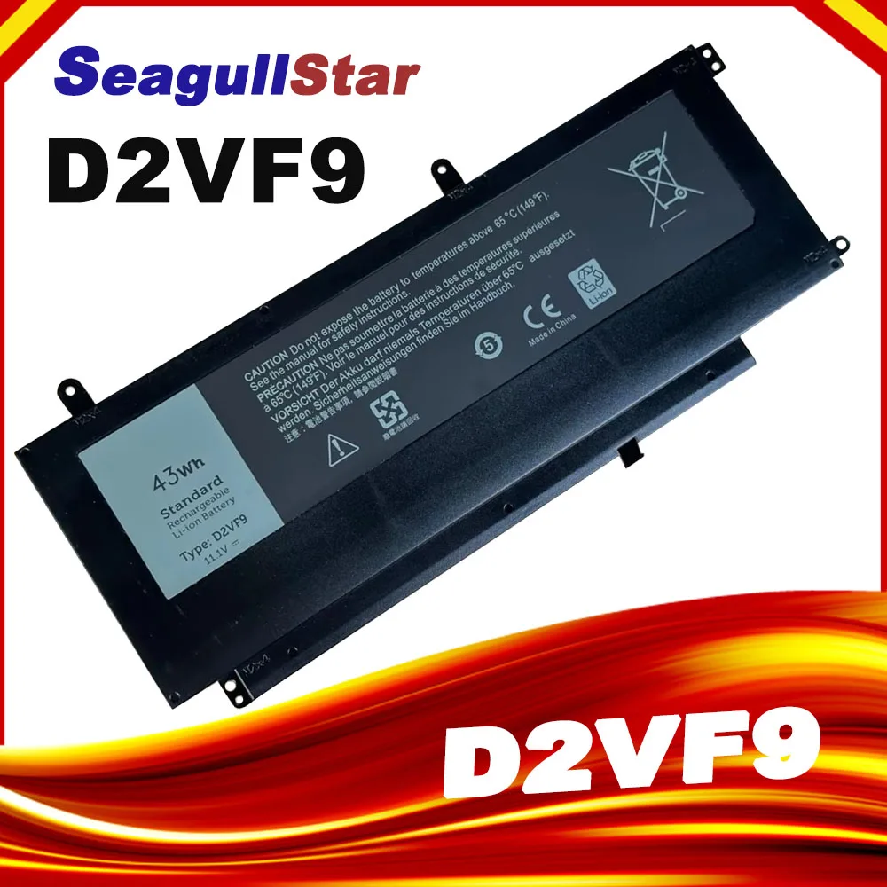 

D2VF9 Аккумулятор для ноутбука Dell Inspiron 15 7547 7548 7549 для Vostro 14 5459 0PXR51 PXR51 4P8PH YGR2V 0YGR2V Литий-ионный аккумулятор 11,1 В