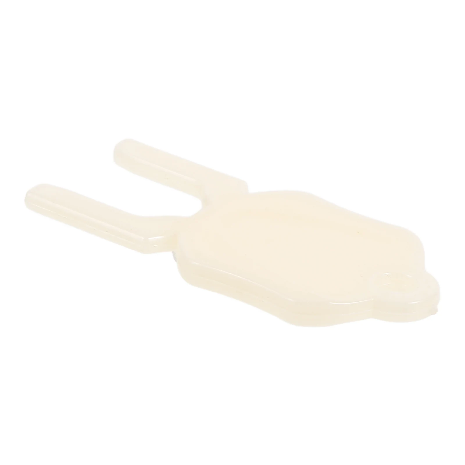 

Tissue Box Key Replacement 1 White Plastic Commercial Keys for Paper Dispenser Secure Design Easy Cleaning Home Decor