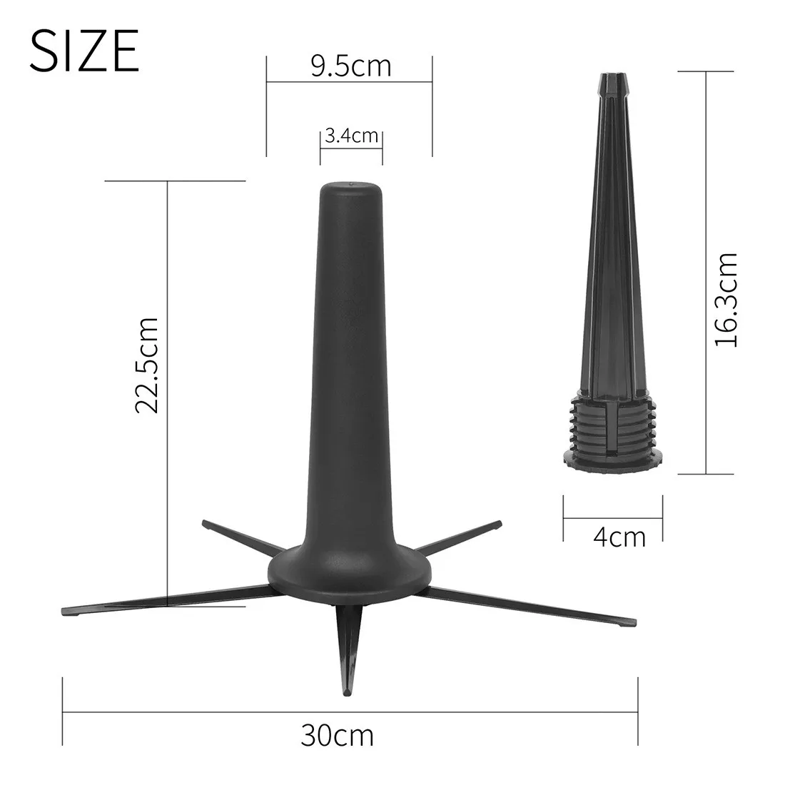 Soprano Sax Stand Five-legged Stand Straight Saxophone Stand
