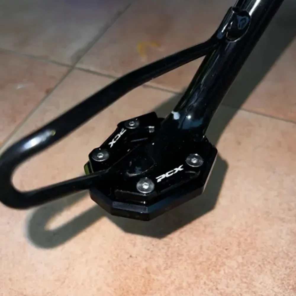 

Accessories Fit For HONDA PCX 160 150 125 PCX150 PCX160 PCX125 Motorcycle CNC Side Stand Enlarger Kickstand Enlarge Plate Pad