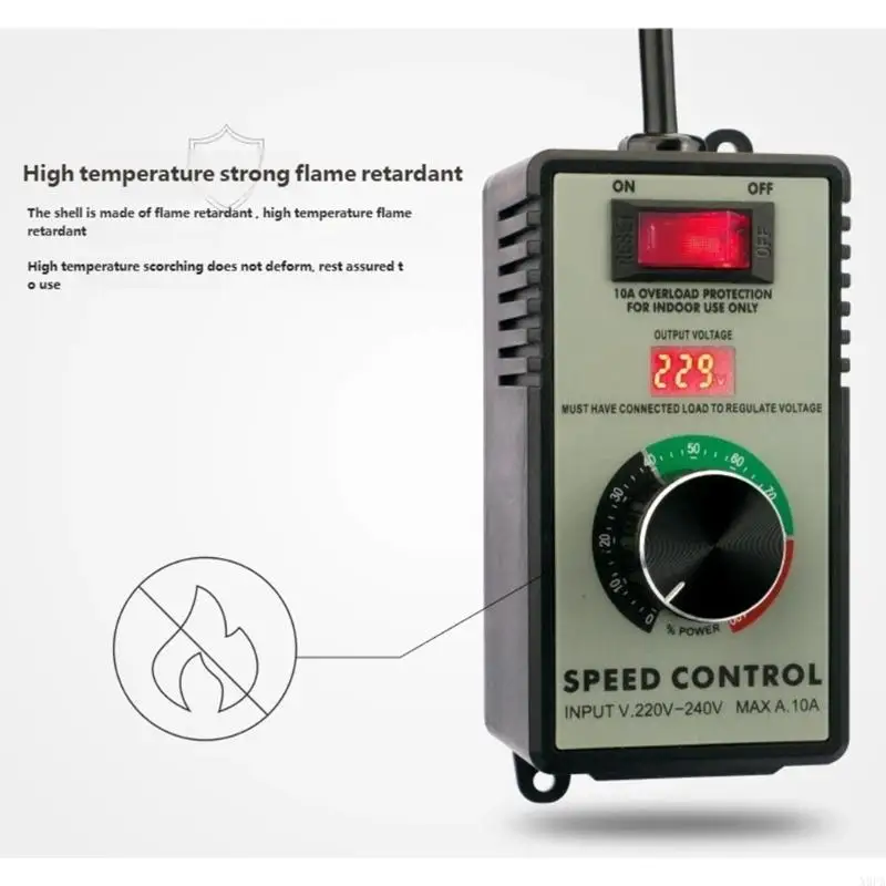 X9FA Universal 10A Electric Regulator with Industrial Accuracy Control Simple Operate for Processing Equipment Maintenance