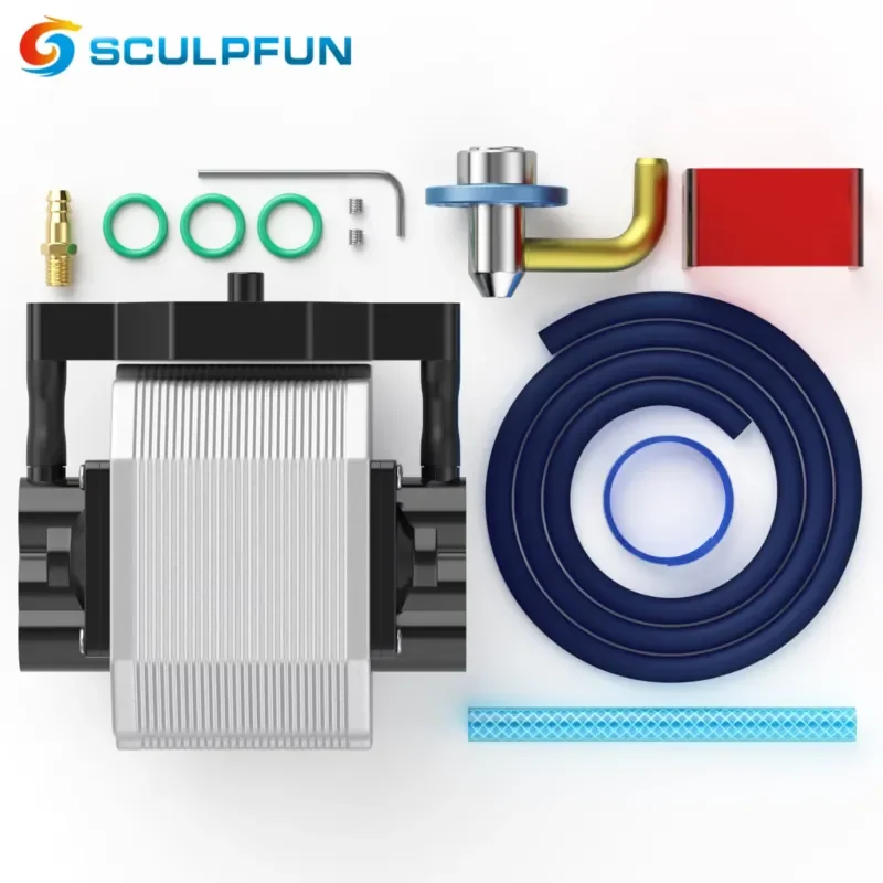 

SCULPFUN S9 Air Assist Nozzle Kit 30ML/Air Pump EU/US Version 220V/100V High Speed Low Noise Air Assist For Laser Engraver laser