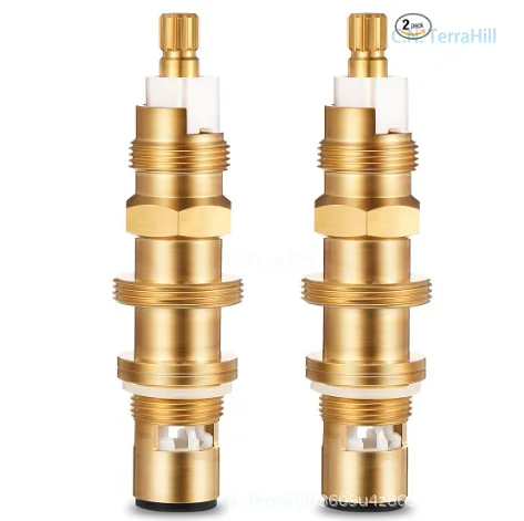Ceramic Faucet Valve Cartridge Replacement 910-030 Shower and Faucet Stem Compatible with 2 Pack