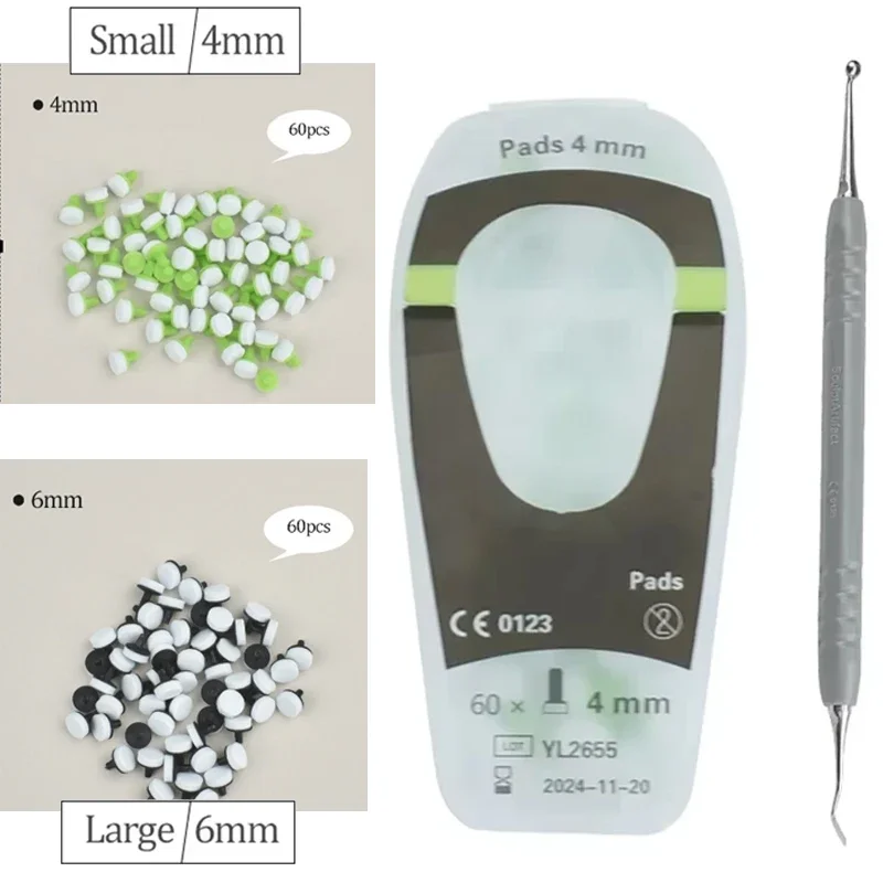 Dental Composite Spatula Set with Foam Pad Light Cure Resin Holder Handle Trimmer Filling Instruments Modelling Molding Tools