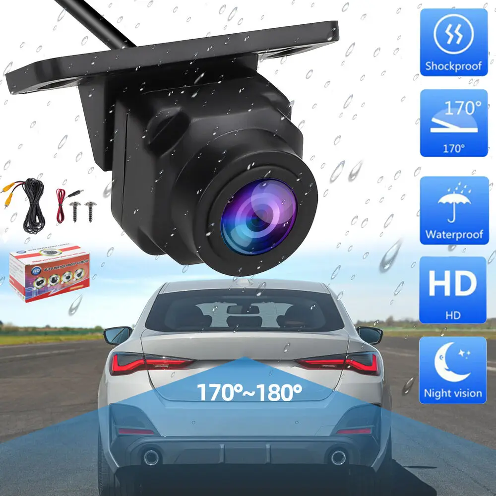 

Waterproof Car Auto Rear View Reverse Backup Parking Camera Night Vision