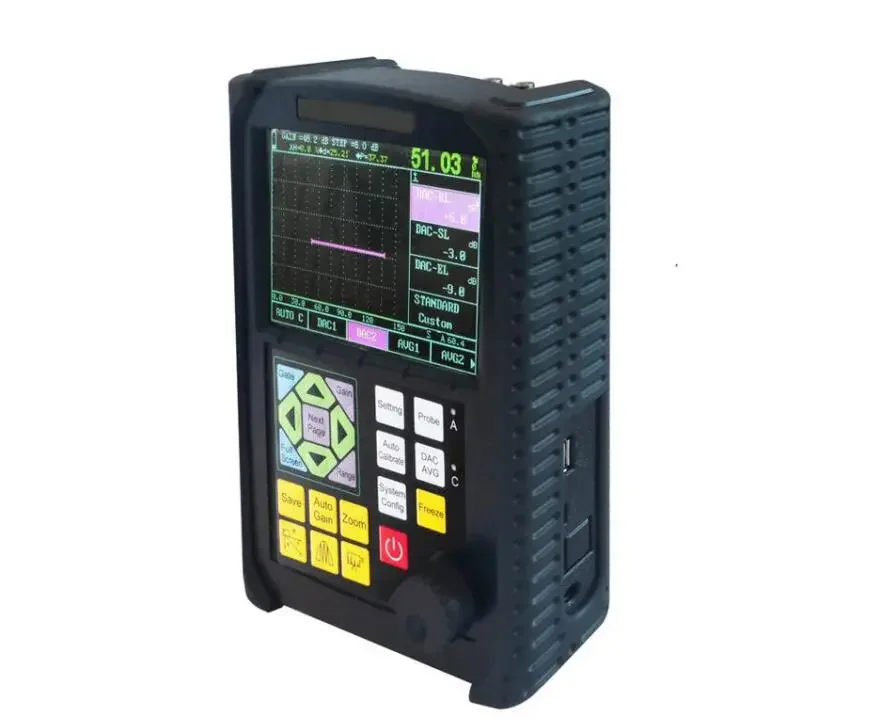Laboratory Portable Digital Ultrasonic Pulser Flaw Detector Test Ultrasonic Flaw Detector Ultrasonic NDT Inspection Testing
