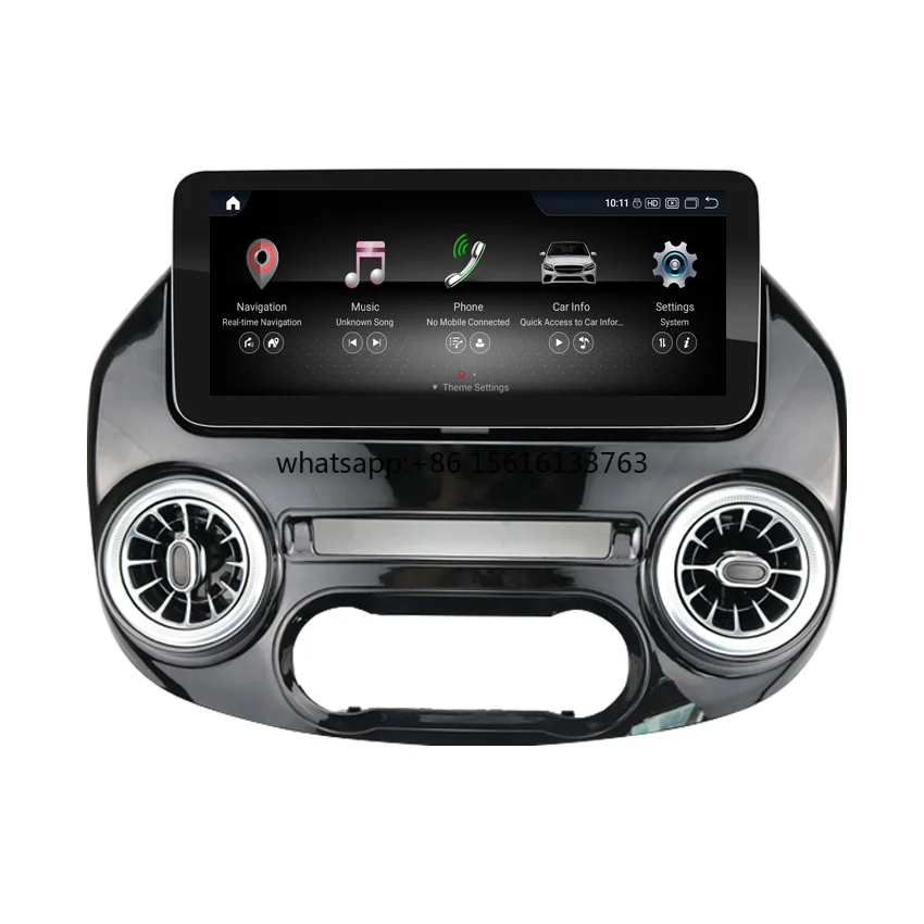 

GPS Navigation Display 12.3 Inch Android 13 Car Radio for Mercedes Benz Vito W447 2016-2020 Dashboard Stereo