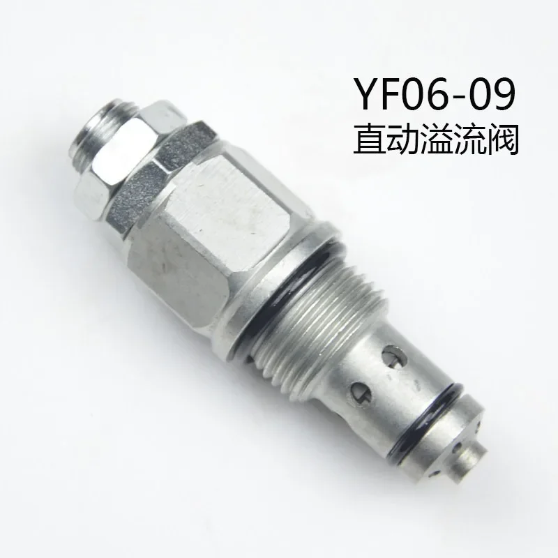 1PC Hydraulic Relief Valve YF06-09 Adjustable Hydraulic Thread Relief Pressure Valve