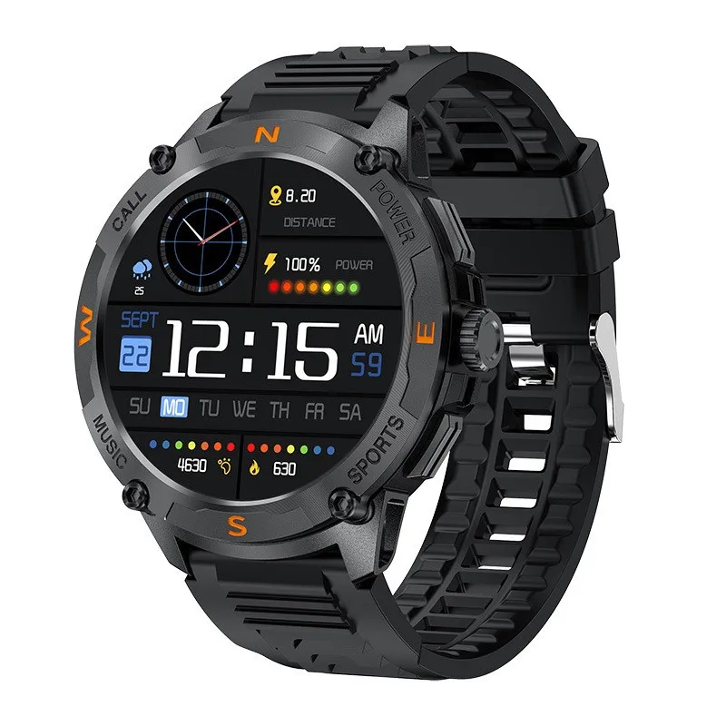 

QW76 Smart Watch Men 1.43 Inch AMOLED HD Screen Health Monitor BT Calls GPS Tracking GNSS Positioning Outdoor Sports Smartwatch