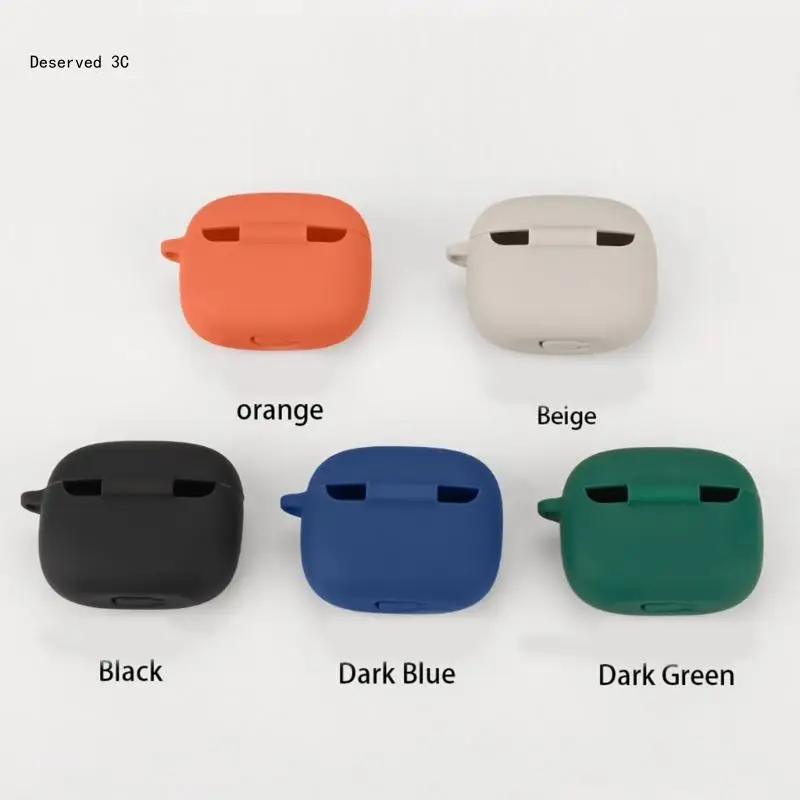 Wireless Earbuds Silicone Shell Soft Case for Bowers Pi6 Flexible Case Scratchproof
