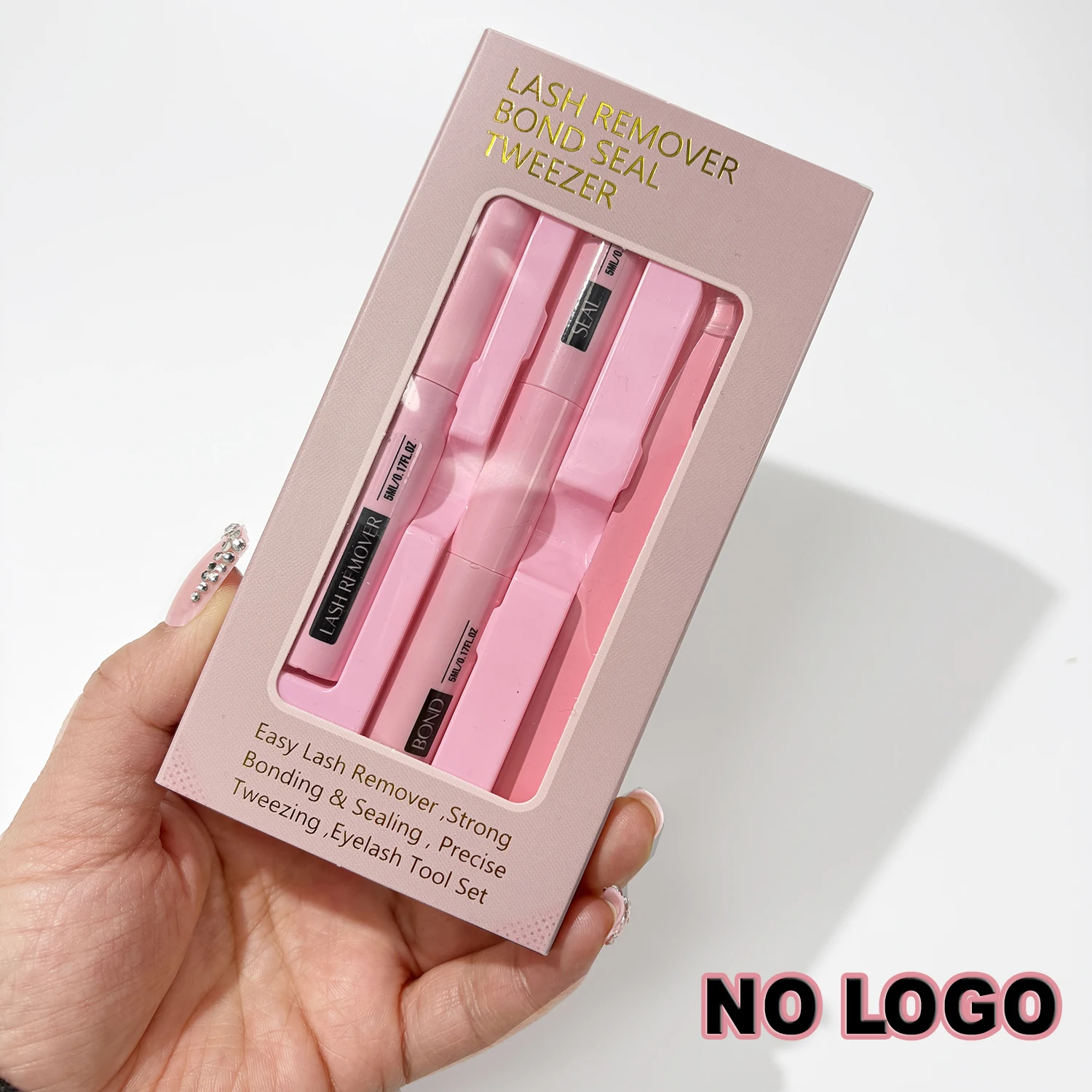 Wimpernkleber-Set 2026 NEU Bond und Seal + Wimpernentferner + Pinzette Make-up-Werkzeug-Set Langanhaltender Kleber für Wimpern zur Verwendung zu Hause