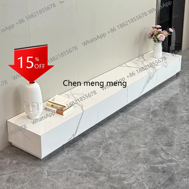 

Q181 Light Luxury Wall TV Cabinet Minimalist Storage Hallway Dollhouse Designer Tv Table Nordic Living Room Muebles Trendy Furni