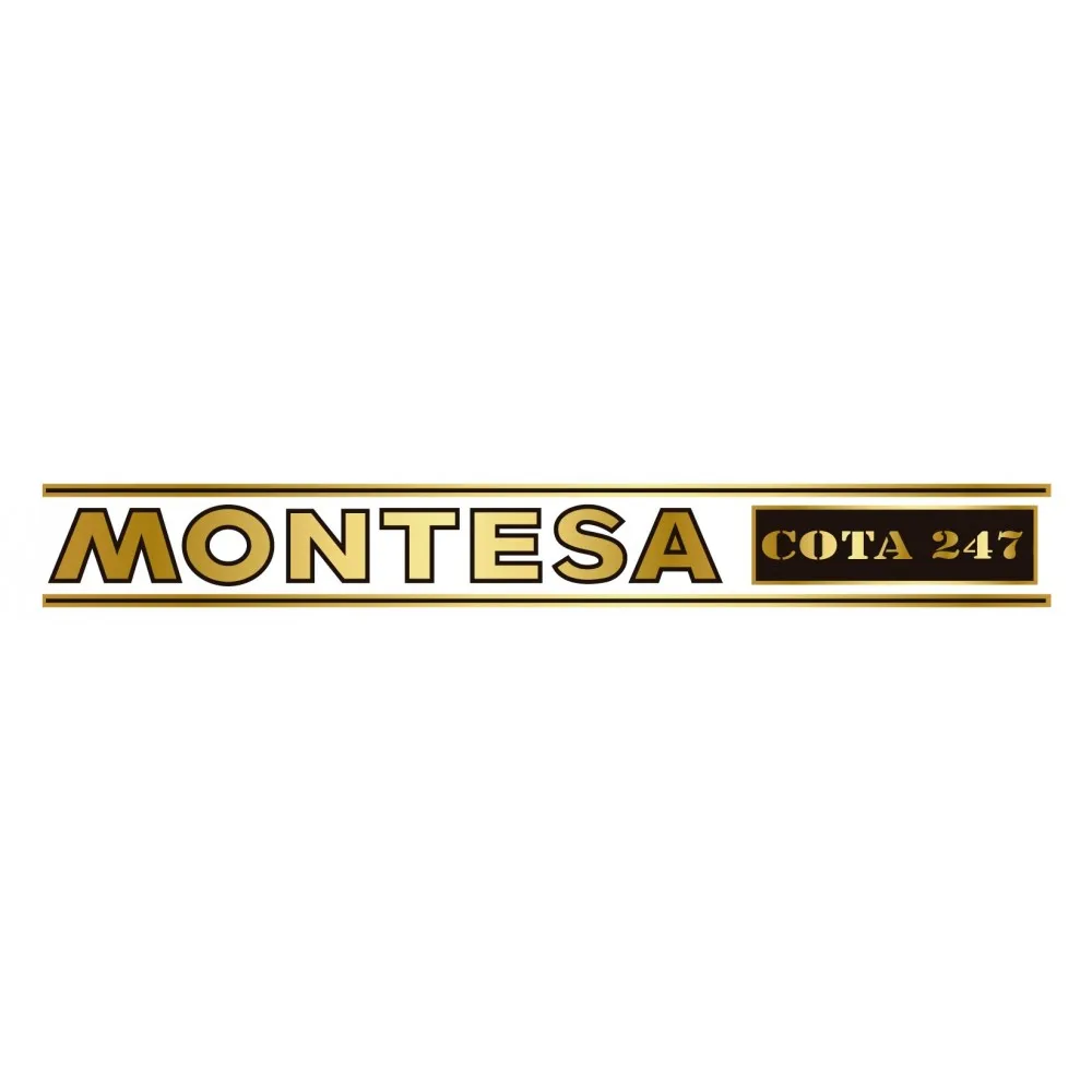 MONTESA Cota 247 classic motorcycle fork compatible sticker