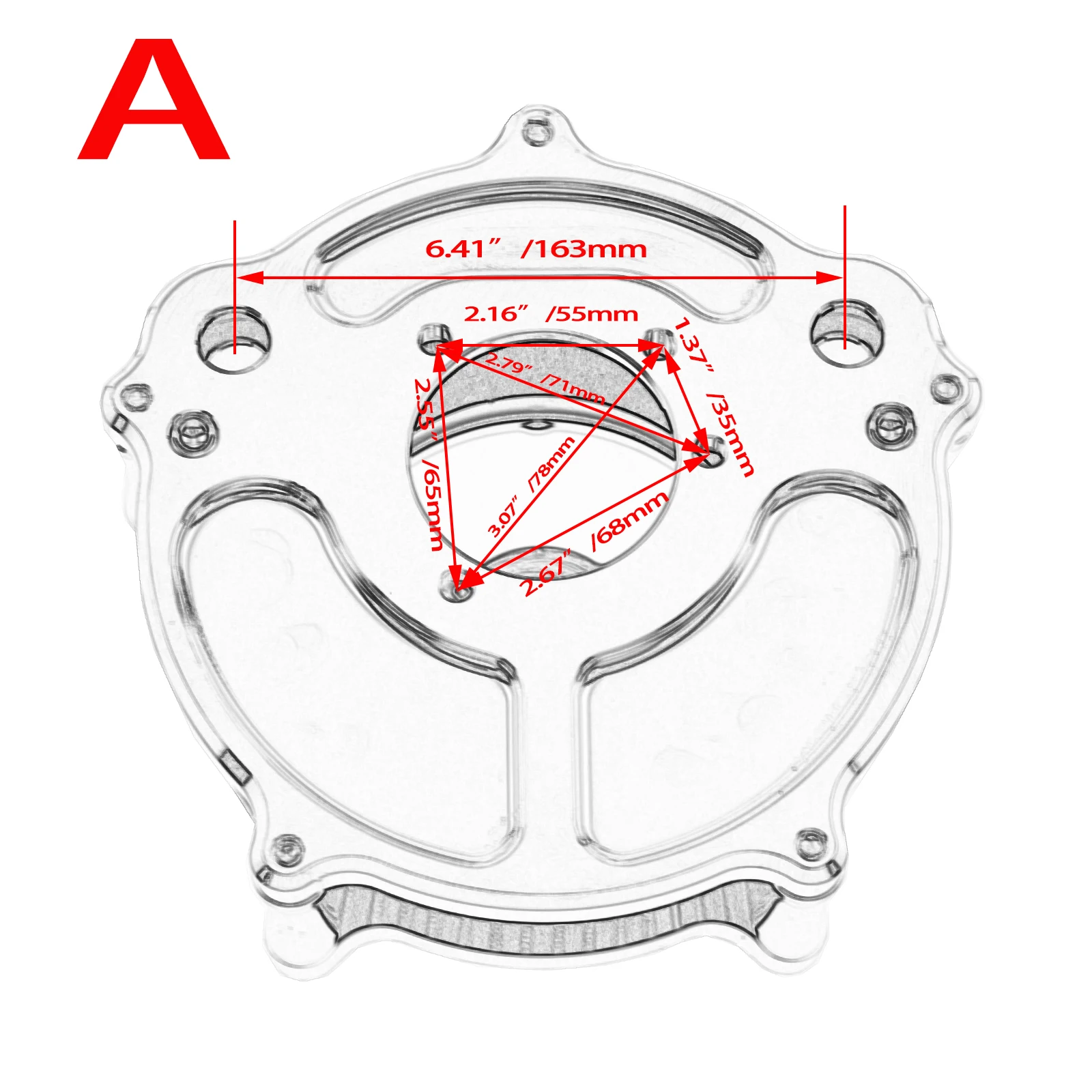 Motorcycle Turbine Spike Air Cleaner Air Intake Filter System Kit For Harley Sportster Dyna V-Rod Softail Fat Boy Touring FLHR