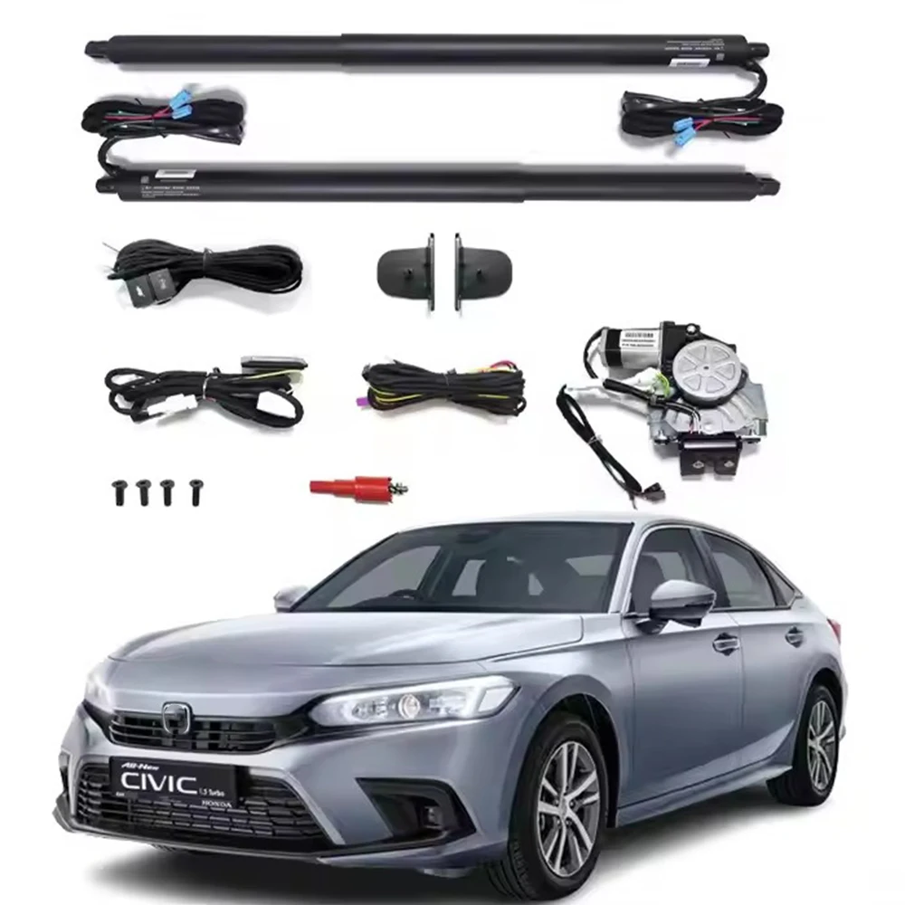 

For Honda's 10th generation Civic intelligent electric tailgate and 11th generation automatic door kicked the Civic electric tai