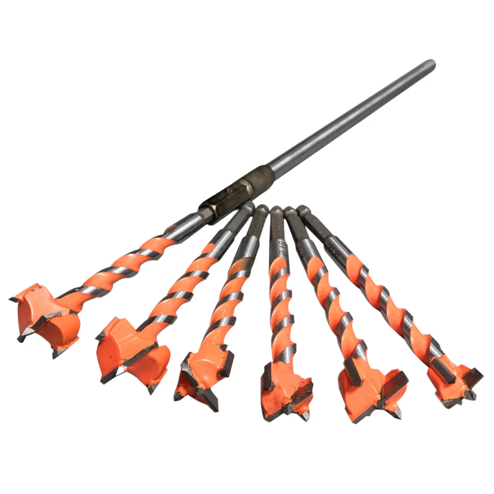 

16-25mm Extend Shank Bit Wood Cutter Drill Bit Wooden Hole Saw Woodworking Tool 130-450mm Extended Hex Drill Bits Set