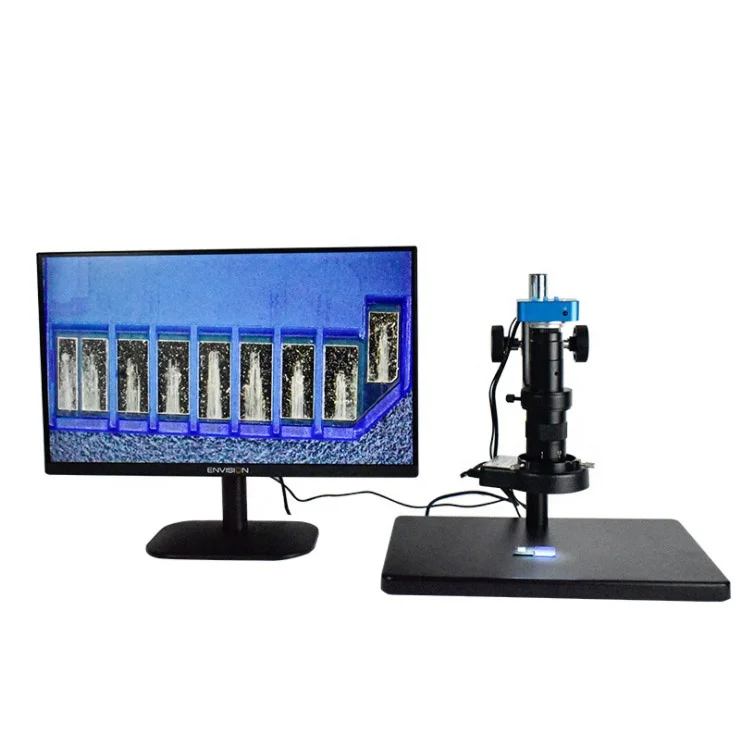 NewZoom Video Microscope HD Precision Industrial Microscope Digital Inspection