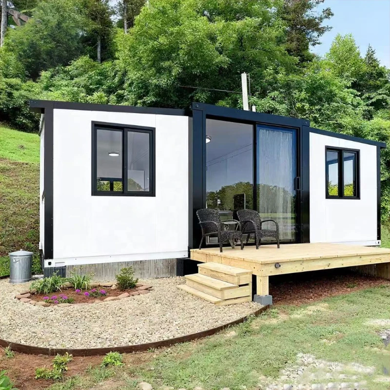 Customized Expandable Container House Tiny Homes Portable Homes Prefab Smart House 1-3 Bedroom Villa Warehouse Barn Folding Room