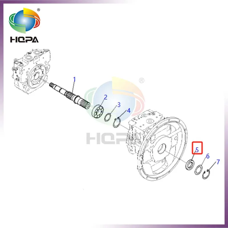 

708-2L-32460 7082L32460 2 шт. уплотнительных колец для экскаваторов KOMATSU PC130-8 PC138US-8 PC138US-10 PC200-8 PC210LC-10 PC240LC-10 PC290LC