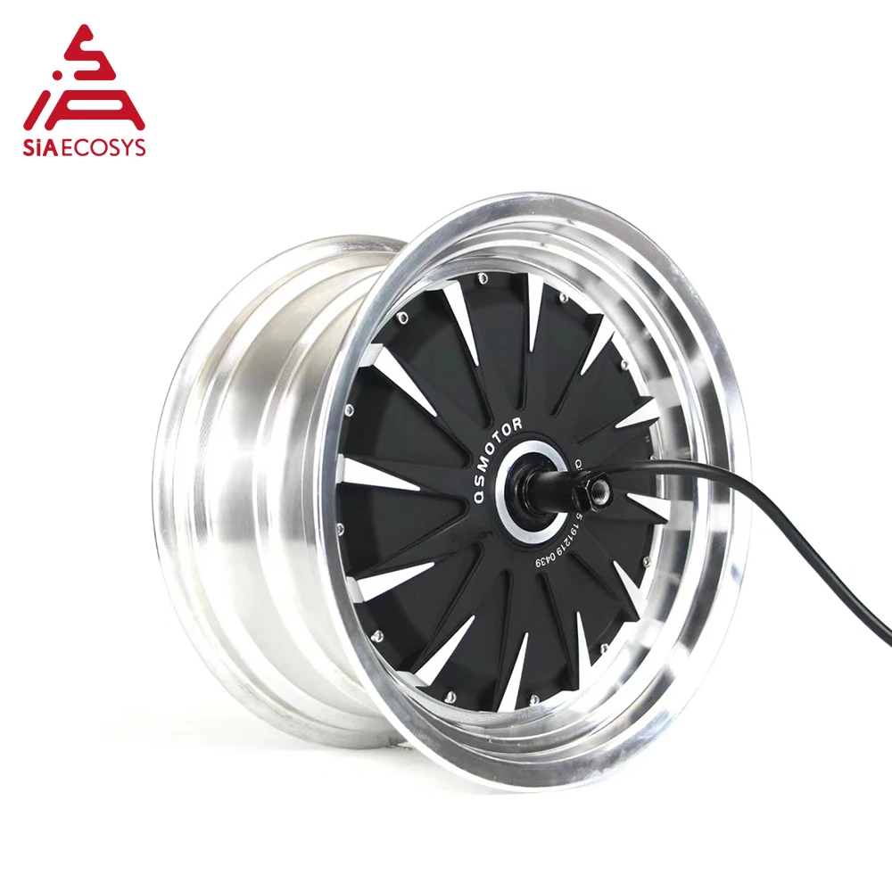 

Электродвигатель QS Motor 3000W V1.3 с высоким крутящим моментом, 40H, 48-72V, 70-75 км/ч, для электромотоциклов, с супершироким ободом 12x7.5 дюймов, новый, в идеальном состоянии.