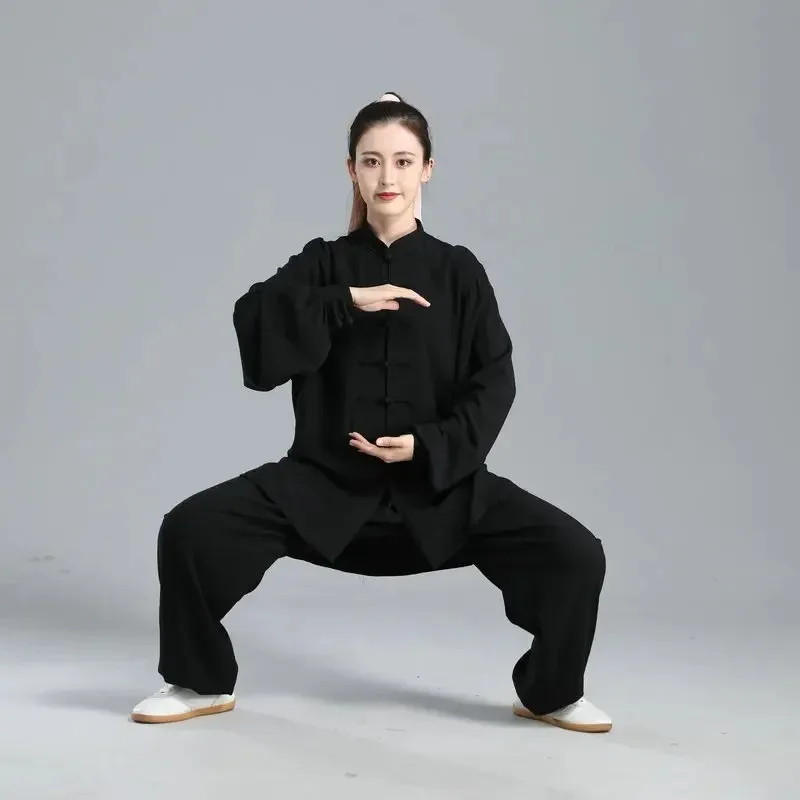 Chinese Tai Chi Uniform Wushu Kung Fu Clothing Kids Adults Martial Arts Wing Chun Suit Taichi Performance Tang Suit Taiji