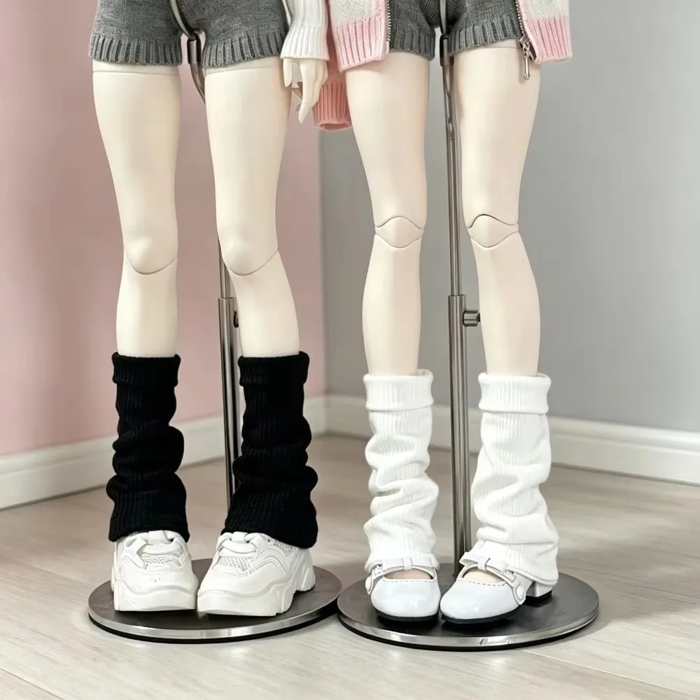 1Pair 1/6 Scale BJD Thigh Socks Knee High Stretch Textile Doll Leg Warmers Ankle Length for OB22 OB24 Azone Blythe Doll