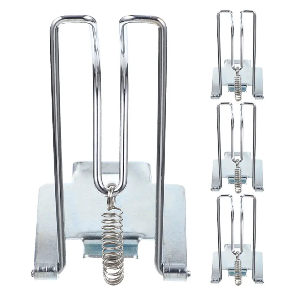

4pcs Drawer Money Clips Money Clips For Cash Drawer Metal Cashier Box Tray Parts Secure Protection Hardware Coin Storage