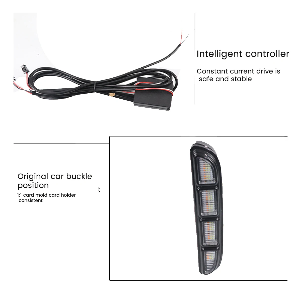 For - Accord 2021 2022 + 3 Cor LED DRL Luz Diurna Lâmpada de Nevoeiro Turn Signal Faróis Facelift Acessórios