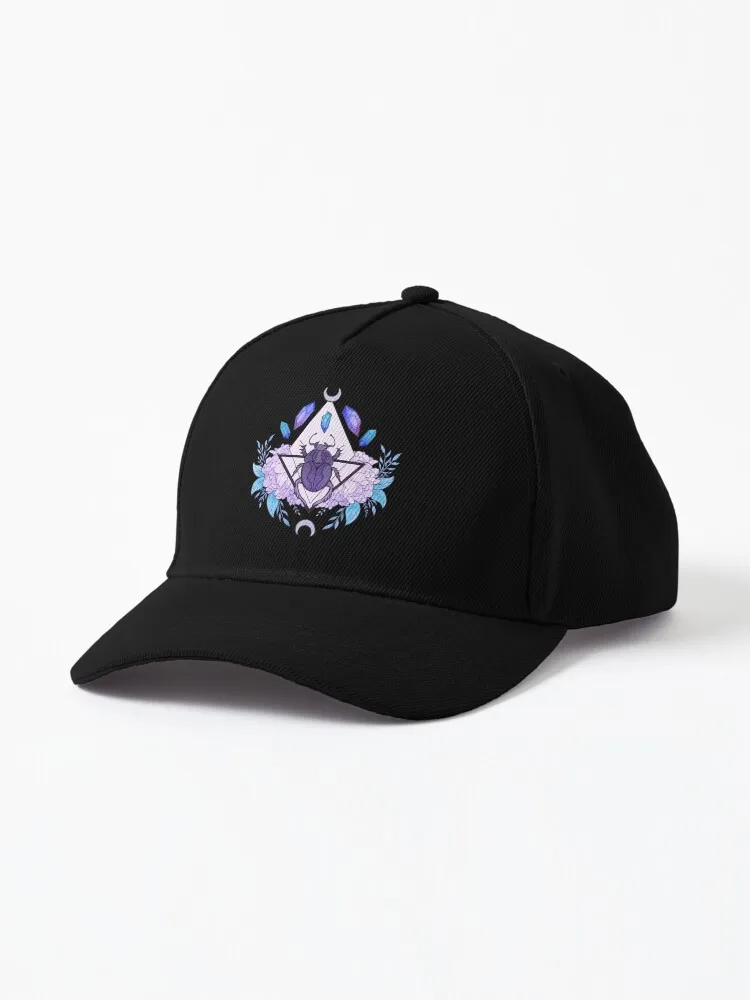 Scarab Queen // Black | Nikury Cap For Women Men Hip Hop Cap Street Baseball Hat New Fashion Hat